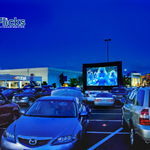 Outdoor Movies Drive-In Mall Charleston