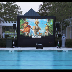 Outdoor Movies by the Pool Charleston