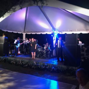 Tent Wedding Band