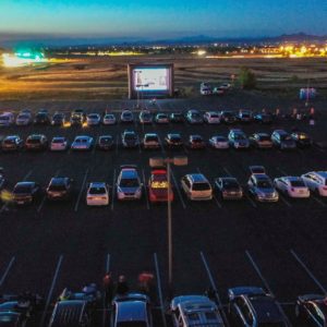 Outdoor Movies Drive-In Parking Lot Charleston