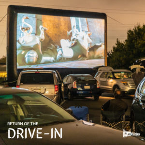 Outdoor Movies Drive-In Big Screen Charleston